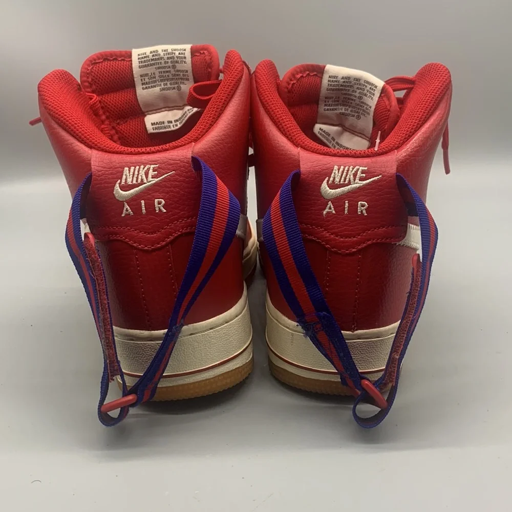 Nike Air Force 1☆ High 07 Red Men's Size 7Y (8.5 Women)